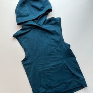 Lululemon Blissed Out Sleeveless Hoodie | Size 4 | Color: Heathered Alberta Lake